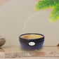 Handmade Blue Ceramic Pot / Bonsai Pot