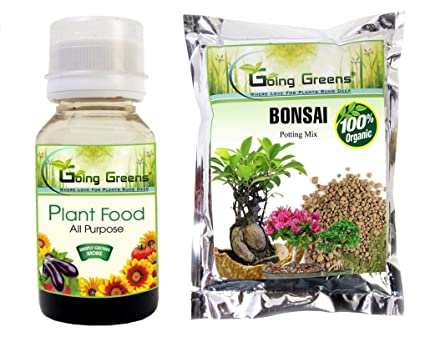 Combo of 2 - Plant Food & Bonsai Potting Mix