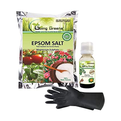 Combo of 3 - Epsom Salt, Arishtha Neem Oil & Black Hand Gloves
