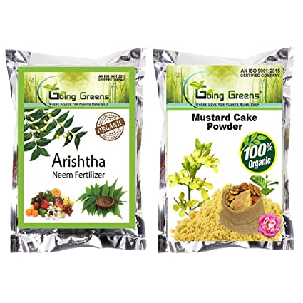 Combo of 2 - Mustard Cake Powder & Arishtha Neem Fertiliser