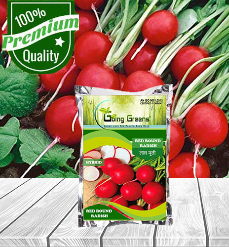 Hybrid Red Round Radish Seeds