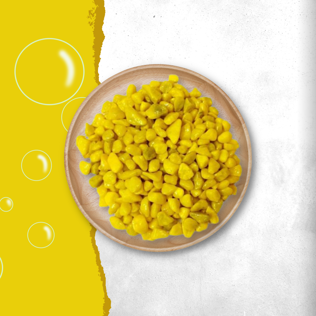 Marble Pebbles (Yellow)
