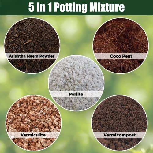 vermicompost potting mix Make Your Own Potting Soil Kit [ Combo of Coco Peat Brick, Organic Ver – Going Greens