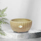 Handmade Beige Ceramic Pot / Bonsai Pot