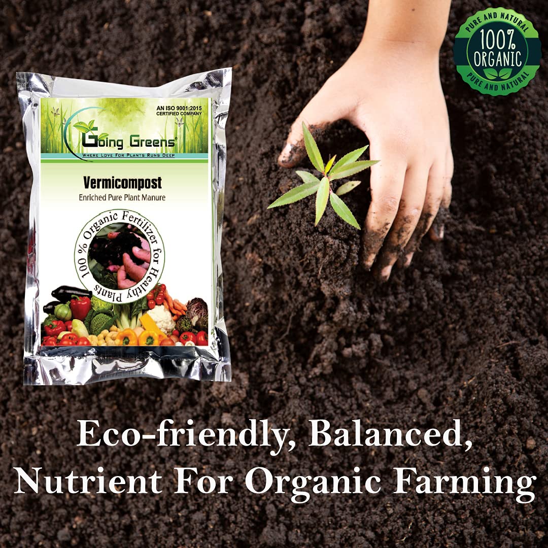 Vermicompost - 100% Organic Fertilizer & Manure