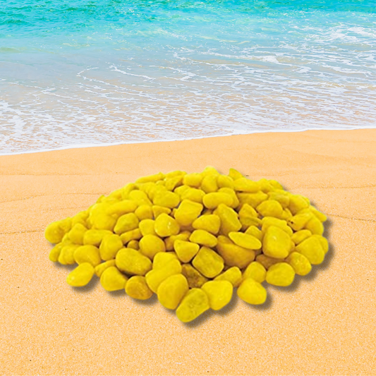 Marble Pebbles (Yellow)