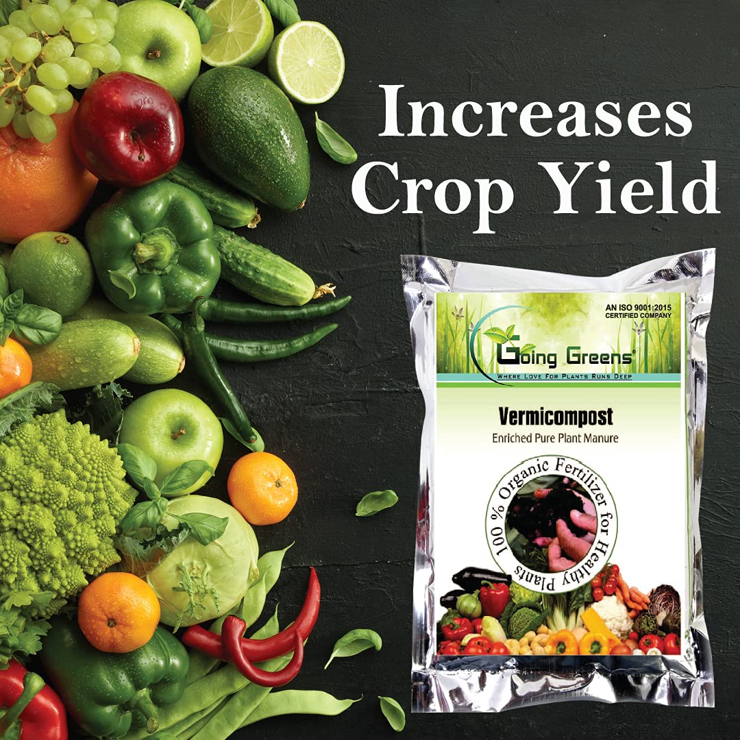 Vermicompost - 100% Organic Fertilizer & Manure