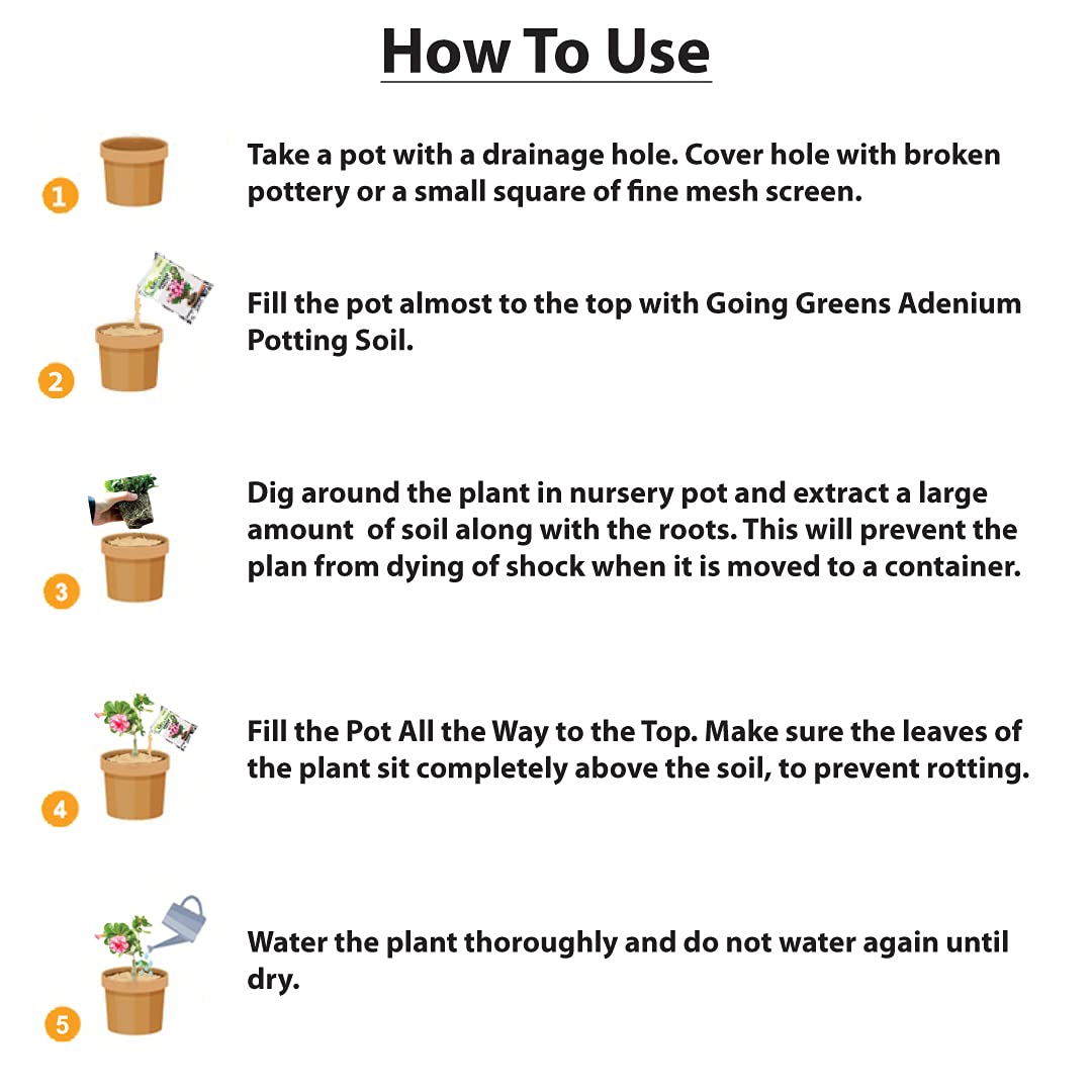 Adenium Potting Soil Mix